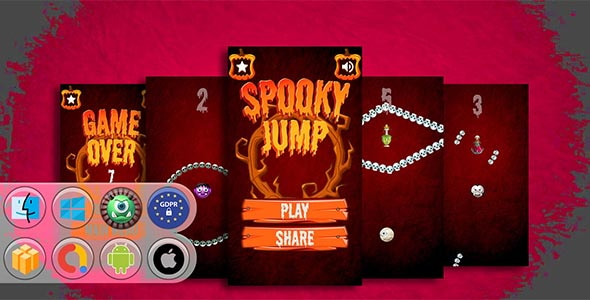 Spooky Jump Game Template