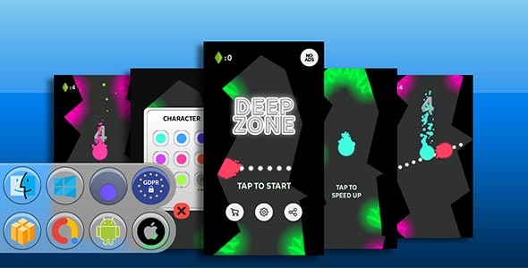 Deep Zone Game Template