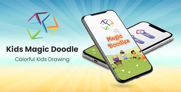 Kids Magic Doodles - Colorful Kids Drawing