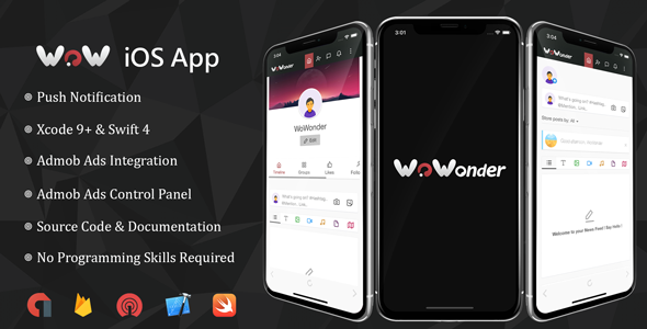 Wowonder iOS Application