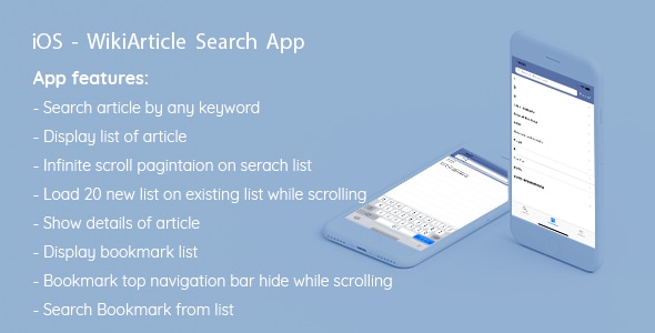 iOS - WikiArticle Search App