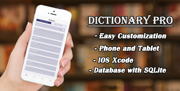 Dictionary for iOS