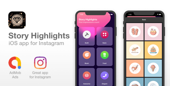 Story Highlights for Instagram - iOS app for Instagram