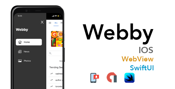 Webby WebView SwiftUI App