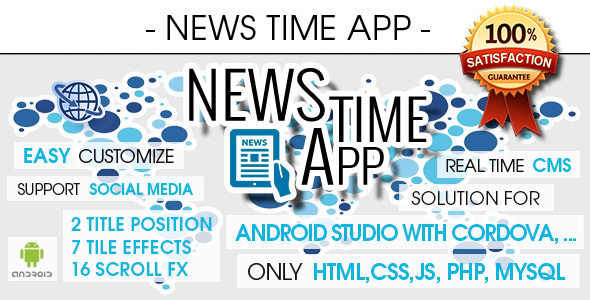 News App With CMS & Push Notifications - Android