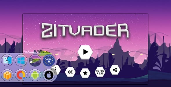 Zitvader Game Template