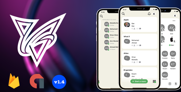 Vox - iOS Clubhouse Clone and Audio Chat Application