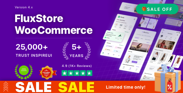 Fluxstore WooCommerce - Flutter E-commerce Full App