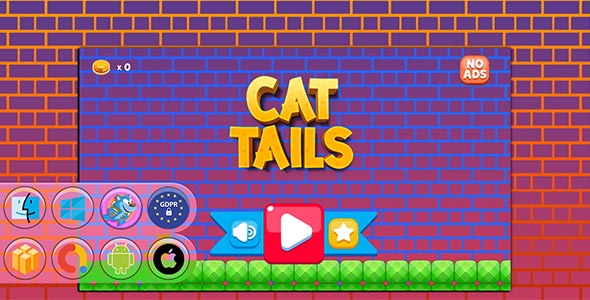 Cat Tails Game Template