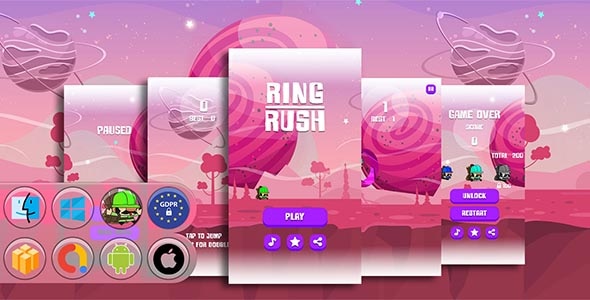 Ring Rush Game Template