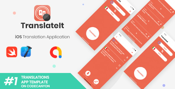TranslateIt | iOS Speech and Text Translations Application