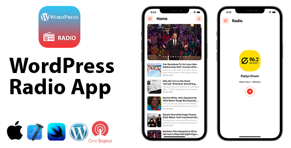 WordPress Radio App | Full SwiftUI iOS Application