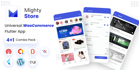 Store WooCommerce - Flutter e-commerce Full App