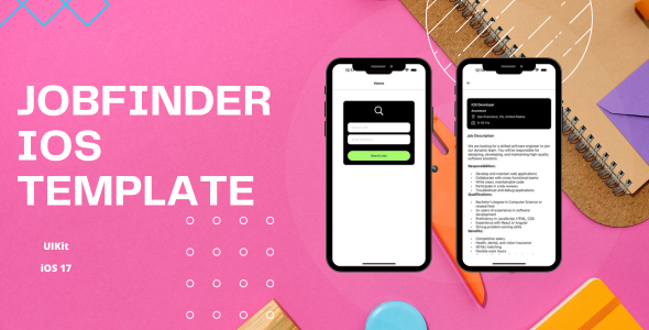 JobFinder iOS Template