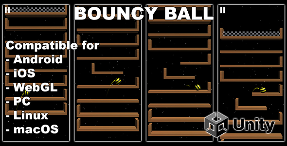 Bouncy Ball | Jumping Marble - Unity Game