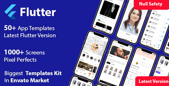 flutter multi-purpose templates / flutter 2 templates / flutter widgets / flutter 50+ templates