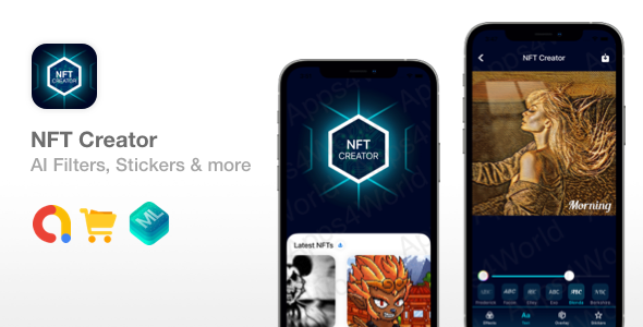 NFT Creator - SwiftUI NFT Art Photo Editor