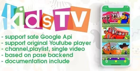 Kids TV (iOS, youtube video)