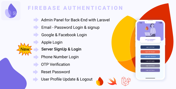 Firebase Social Login - iOS | Server Side Login