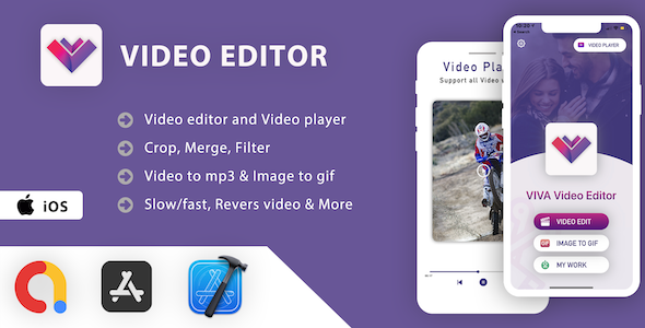 Video Editor & Video Player App - iOS App Source Code