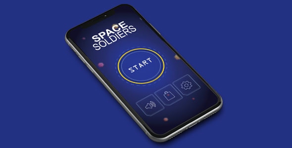 SPACE SOLDIEAR WITH ADMOB - IOS XCODE FILE