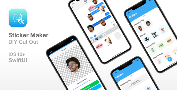 Sticker Maker - Cut Out Feature - SwiftUI app