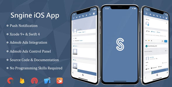 Sngine iOS Application