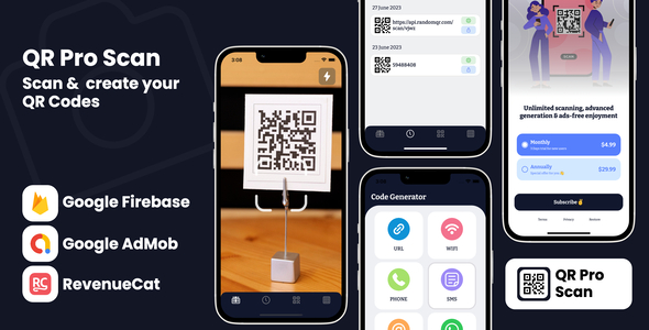 QR ProScan - iOS App