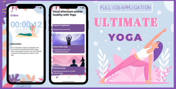 Ultimate yoga - Full iOS Application