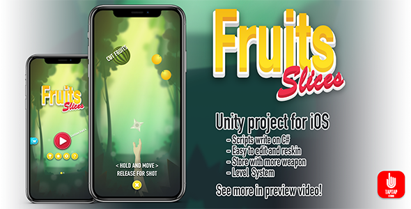 Fruit Slices - Unity game for iOS