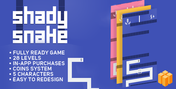 Shady Snake - BUILDBOX - IOS - Game Template