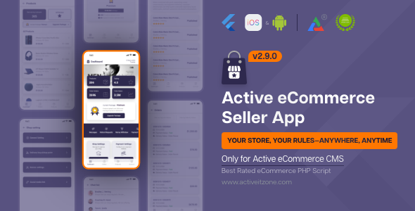 Active eCommerce Seller App