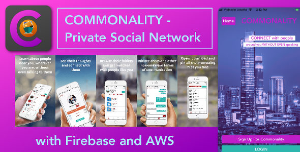 Commonality - Private Social Network