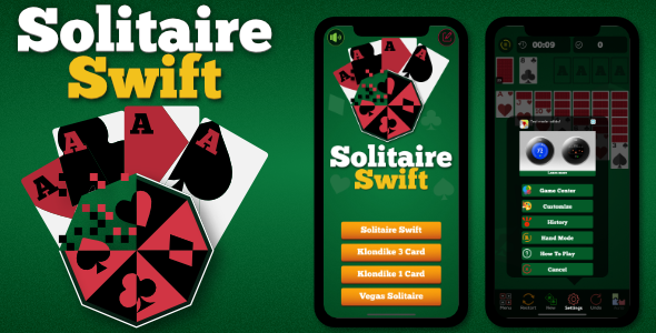 Solitaire - iOS Game SpriteKit Swift 5