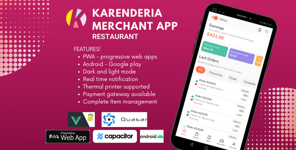 Karenderia Merchant App Restaurant