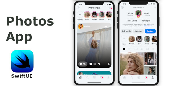 Photo App SwiftUI Template
