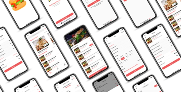 ionic 5 food delivery full app template