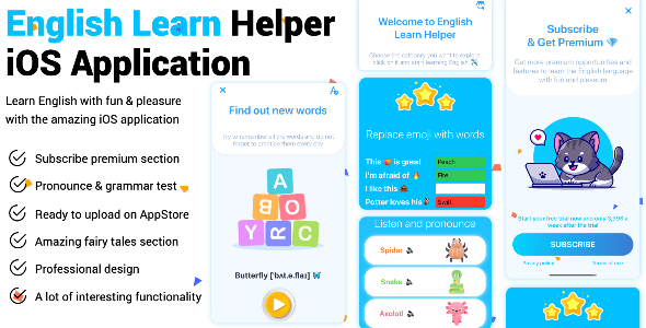 English Learn Helper iOS Application