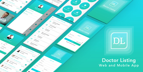 Doctor Listing Script With Android App and Web App