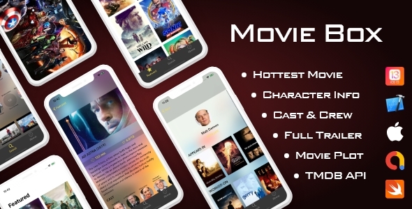 Movie Box iOS 13 support, Swift 5