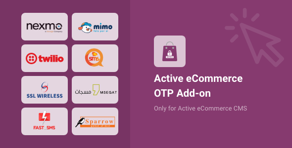 Active eCommerce OTP Add-on