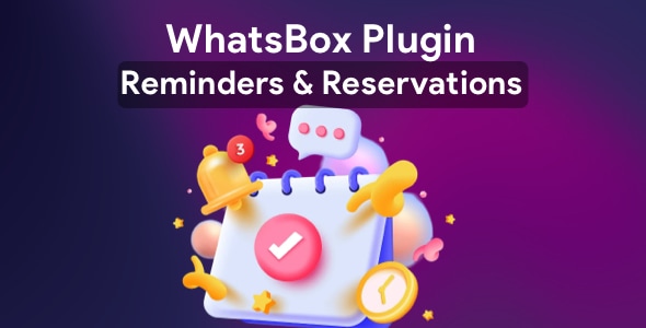 Booking reminders for WhatsApp - Plugin for WhatsBox