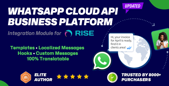 WhatsApp Business Platform Integration plugin for RISE CRM