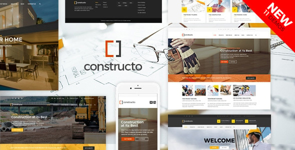 Constructo - Construction WordPress Theme