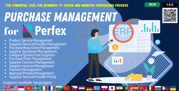 Purchase Management module for Perfex CRM