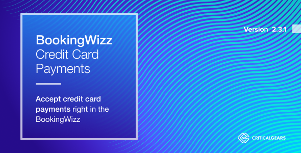 BookingWizz Credit Card Payments