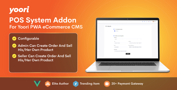 POS System Addon for YOORI eCommerce