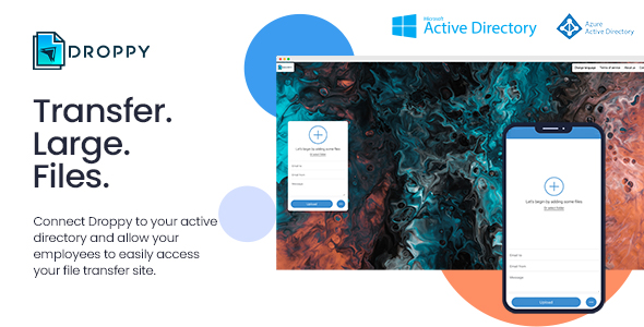 Active Directory - Droppy online file transfer and sharing