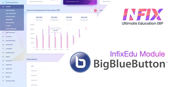 BigBlueButton - InfixEdu Module