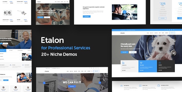 Etalon - Multi-Concept Theme for Professional Services